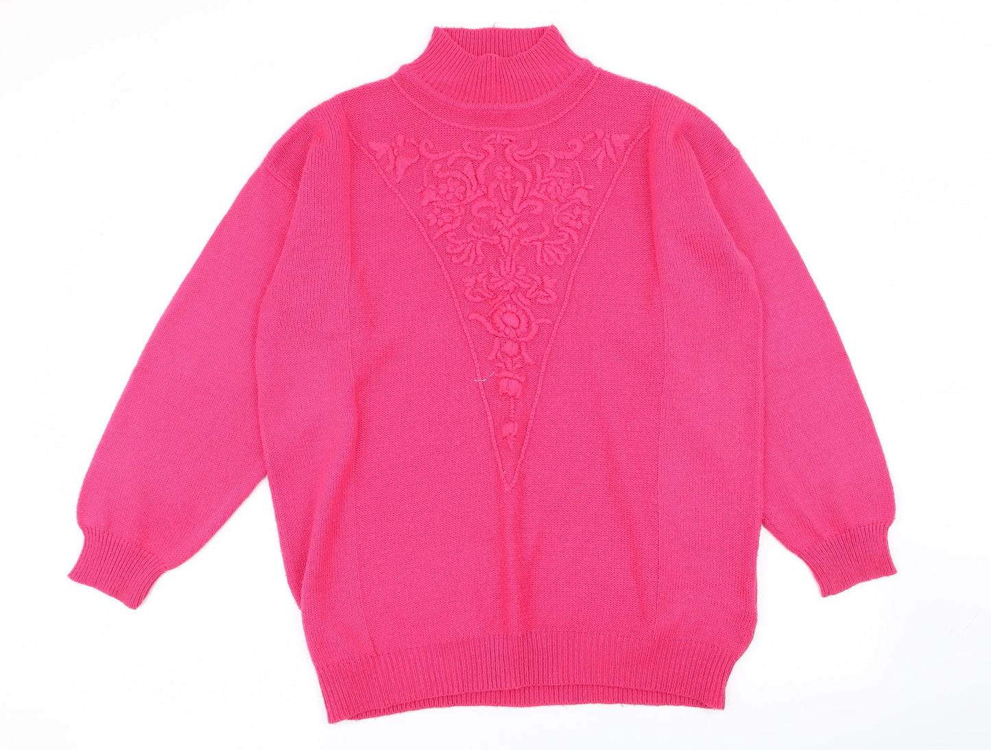 emrece Womens Pink   Pullover Jumper Size 16
