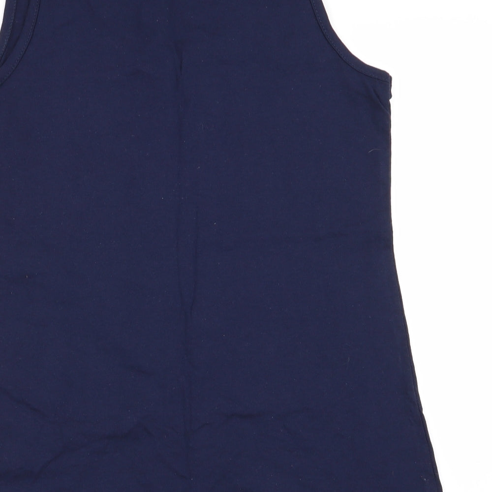 Fruit of the Loom Womens Blue   Basic Tank Size M