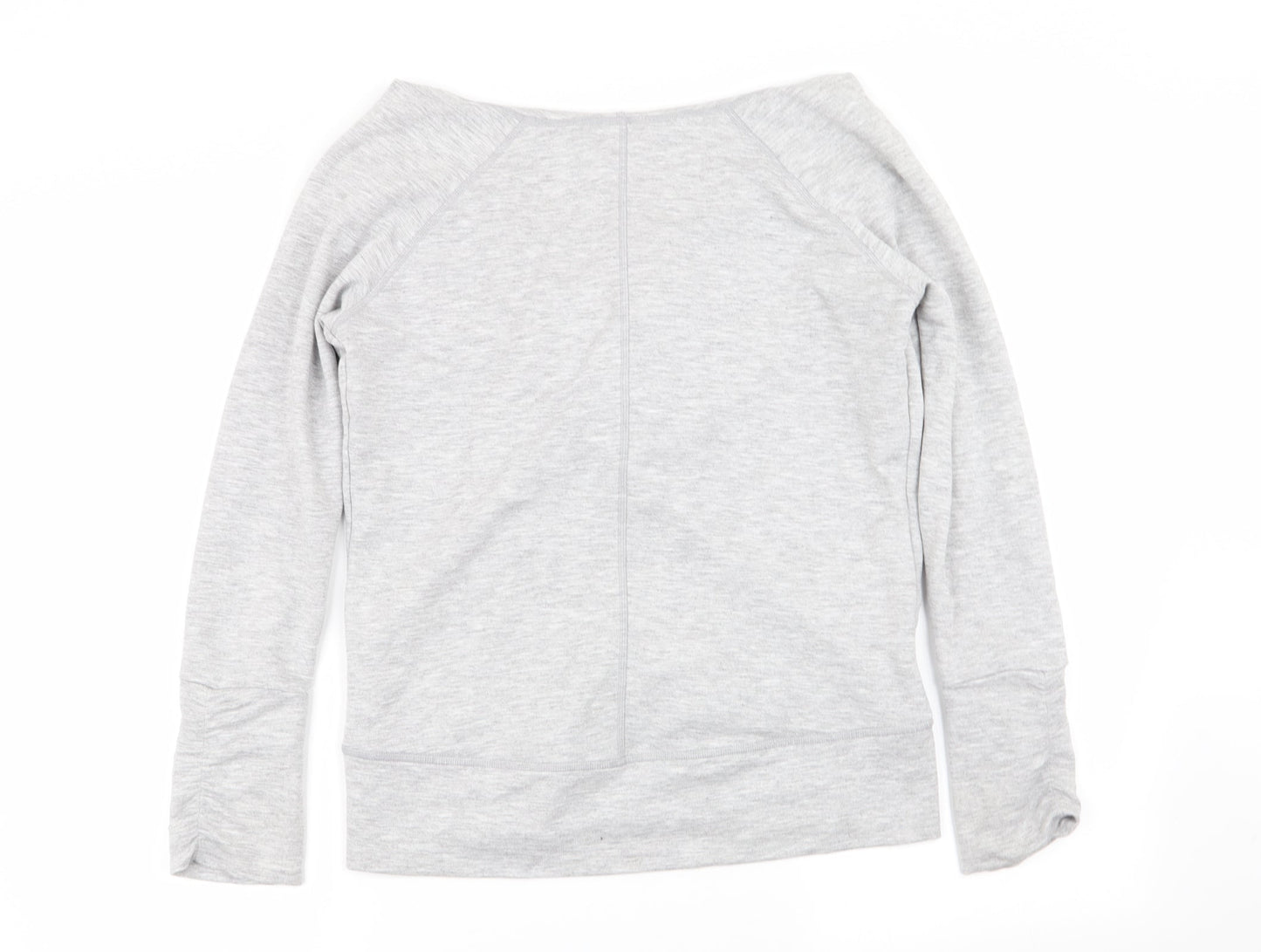 Mirella Womens Grey   Pullover Jumper Size S
