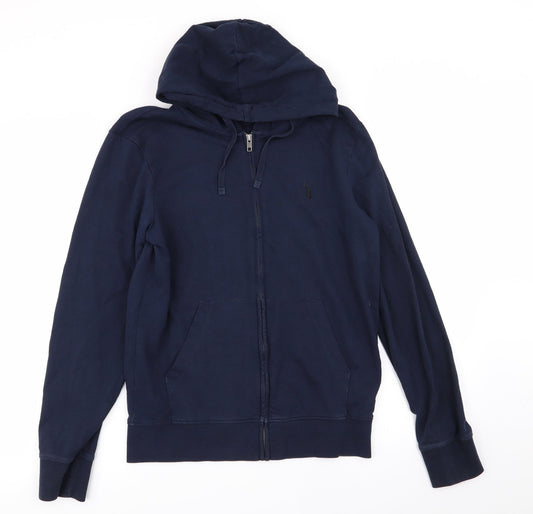 NEXT Mens Blue   Full Zip Jumper Size S