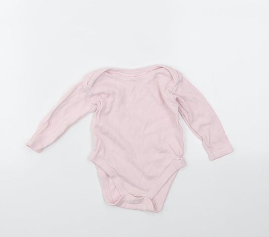 Nutmeg Girls Pink   Babygrow One-Piece Size 3-6 Months