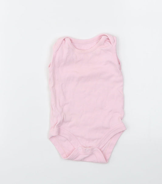 TU Girls Pink   Babygrow One-Piece Size 3-6 Months