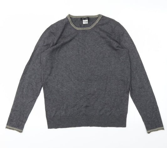 ESSENTIEL Womens Grey   Pullover Jumper Size 10
