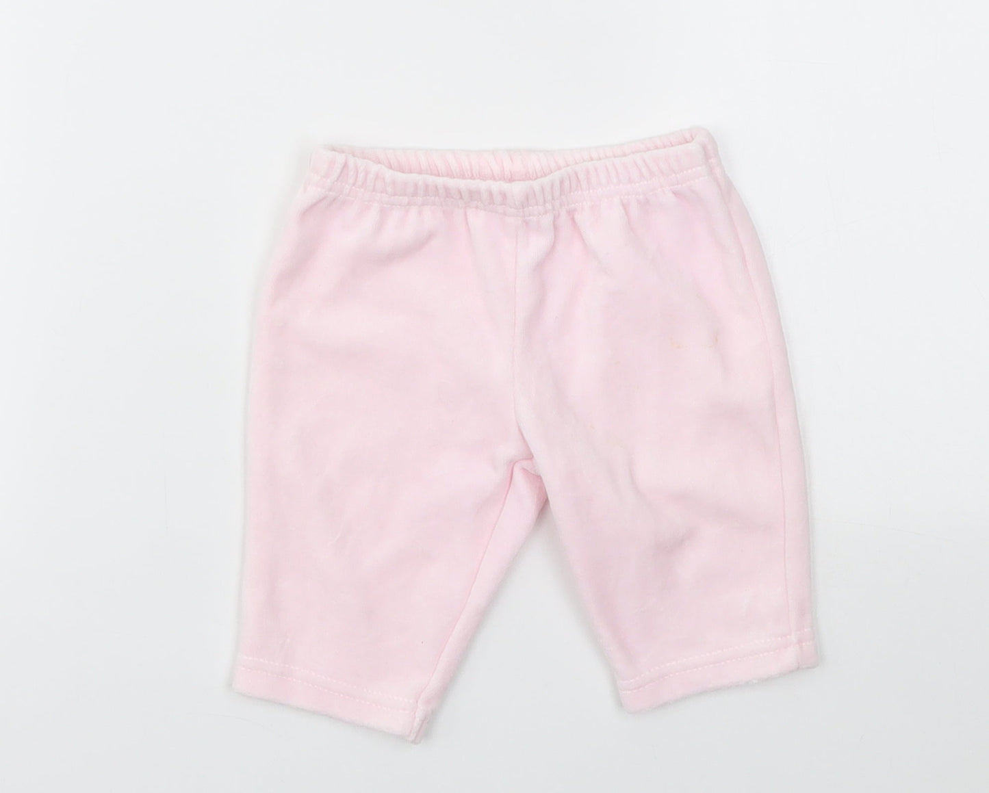 Preworn Baby Pink   Capri Leggings Size 0-3 Months