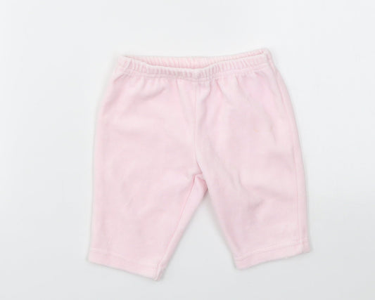 Preworn Baby Pink   Capri Leggings Size 0-3 Months