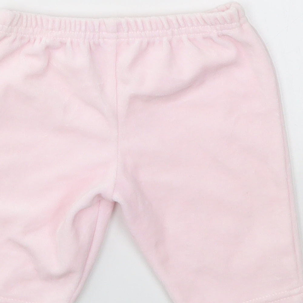 Preworn Baby Pink   Capri Leggings Size 0-3 Months