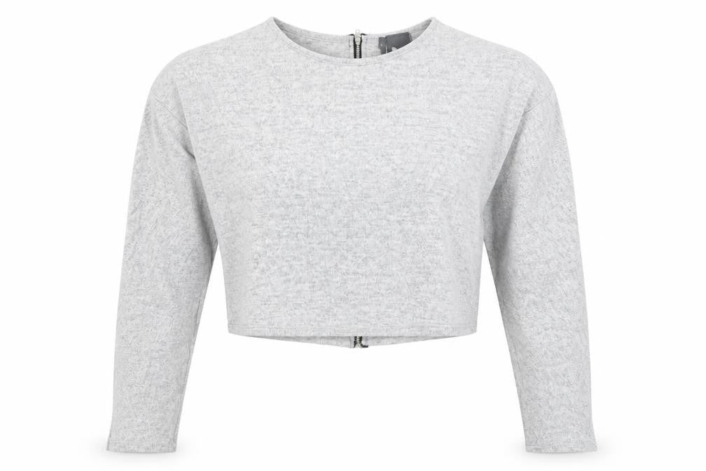 Sparkle Womens Grey   Pullover Jumper Size S
