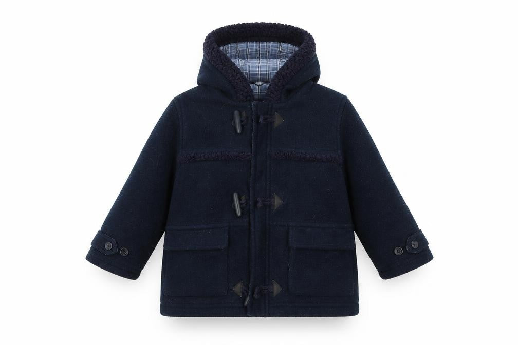 Next Boys Blue   Basic Coat Coat Size 3 Years