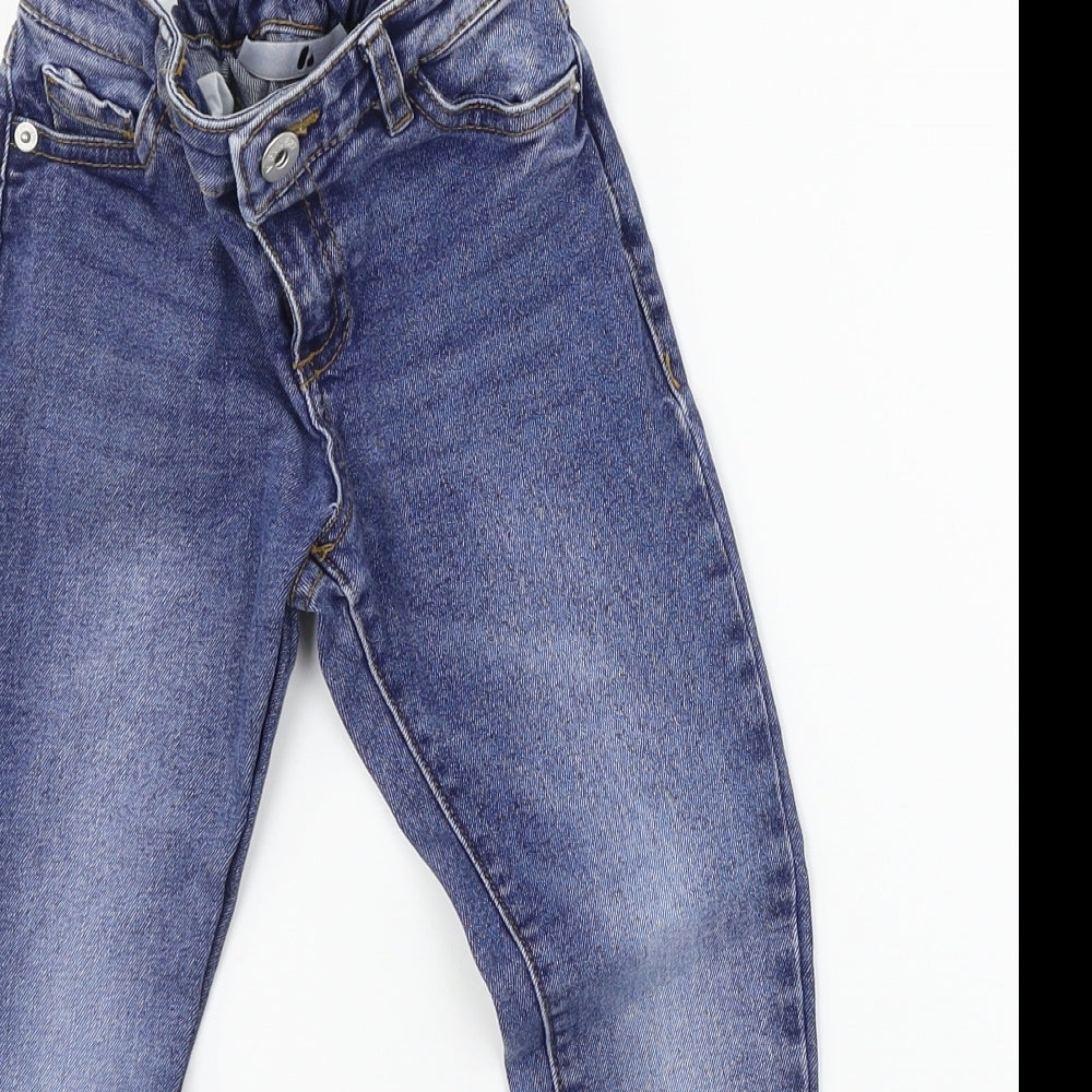 Very Girls Blue  Denim Skinny Jeans Size 6 Years