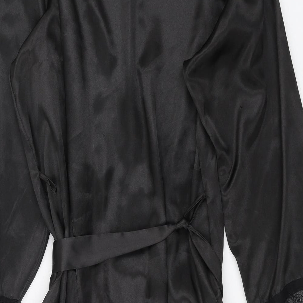 Secret Possesions Womens Black    Robe Size 8