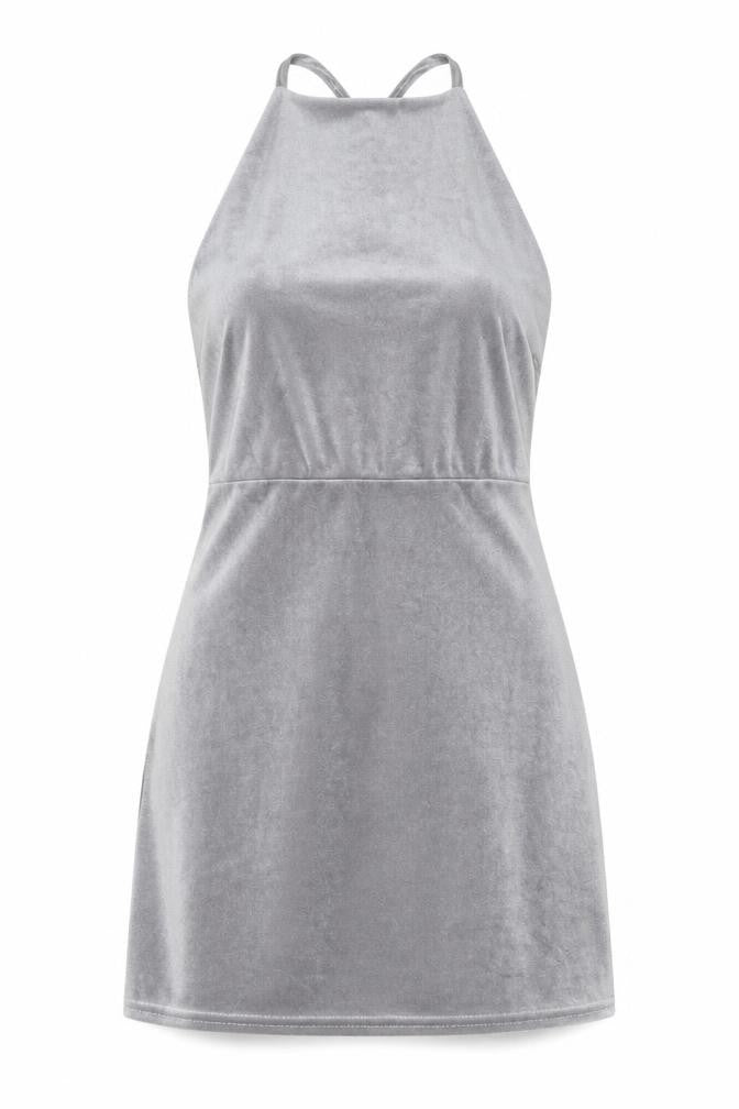 Boohoo Womens Grey   Mini  Size 8