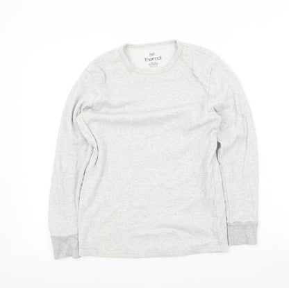 Preloved F&F Mens Grey   Pullover Jumper Size M - Front