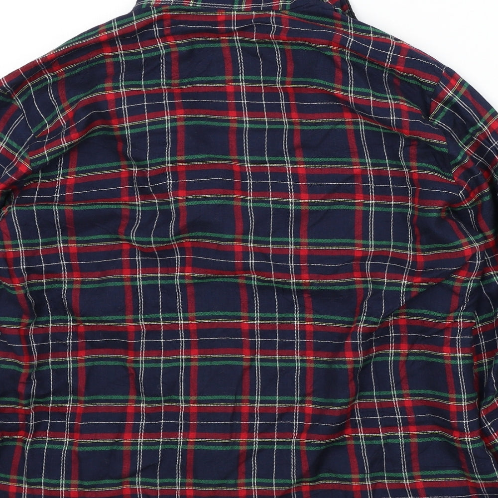 ASOS Womens Blue Check  Top Pyjama Top