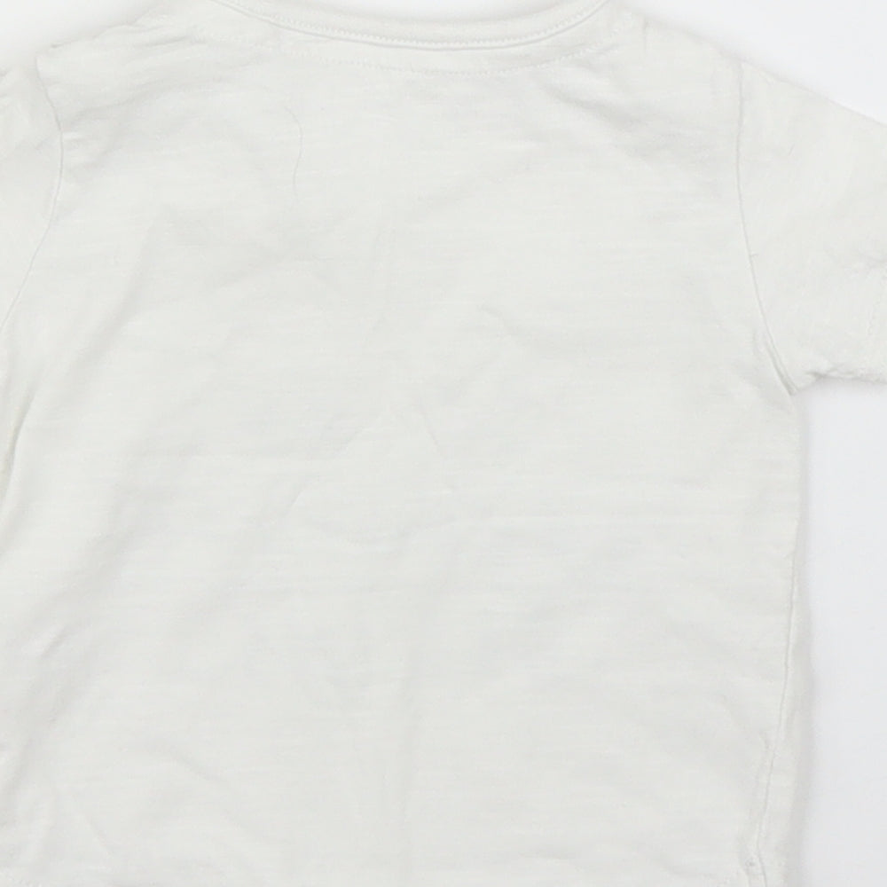 TU Baby White   Basic T-Shirt Size 0-3 Months