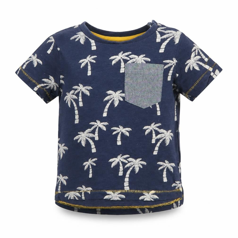 Primark Boys Blue   Basic T-Shirt Size 6-9 Months