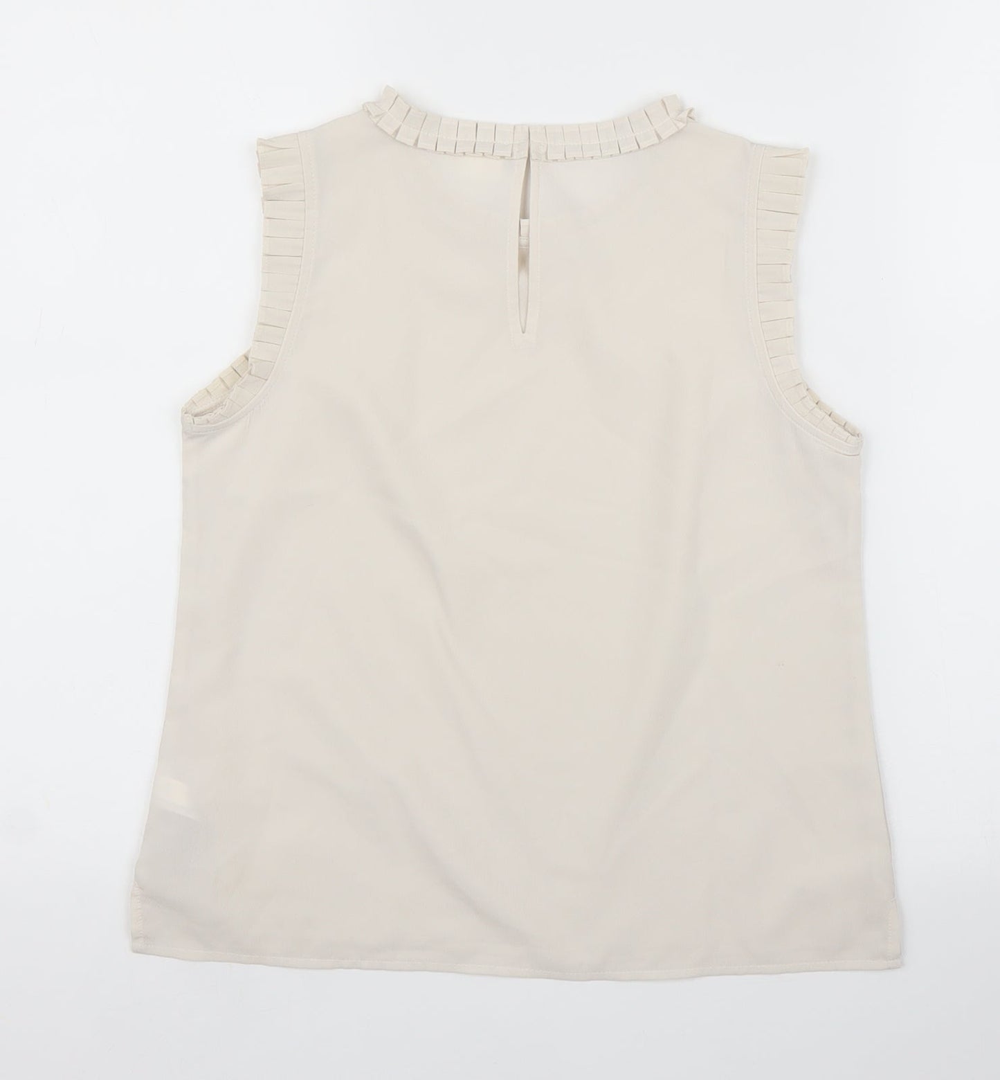 NEXT Girls Beige   Basic Blouse Size 12 Years