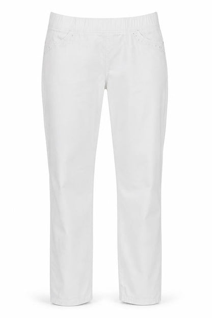 Just Elegance Womens White  Denim Jegging Jeans Size 28 in L27 in