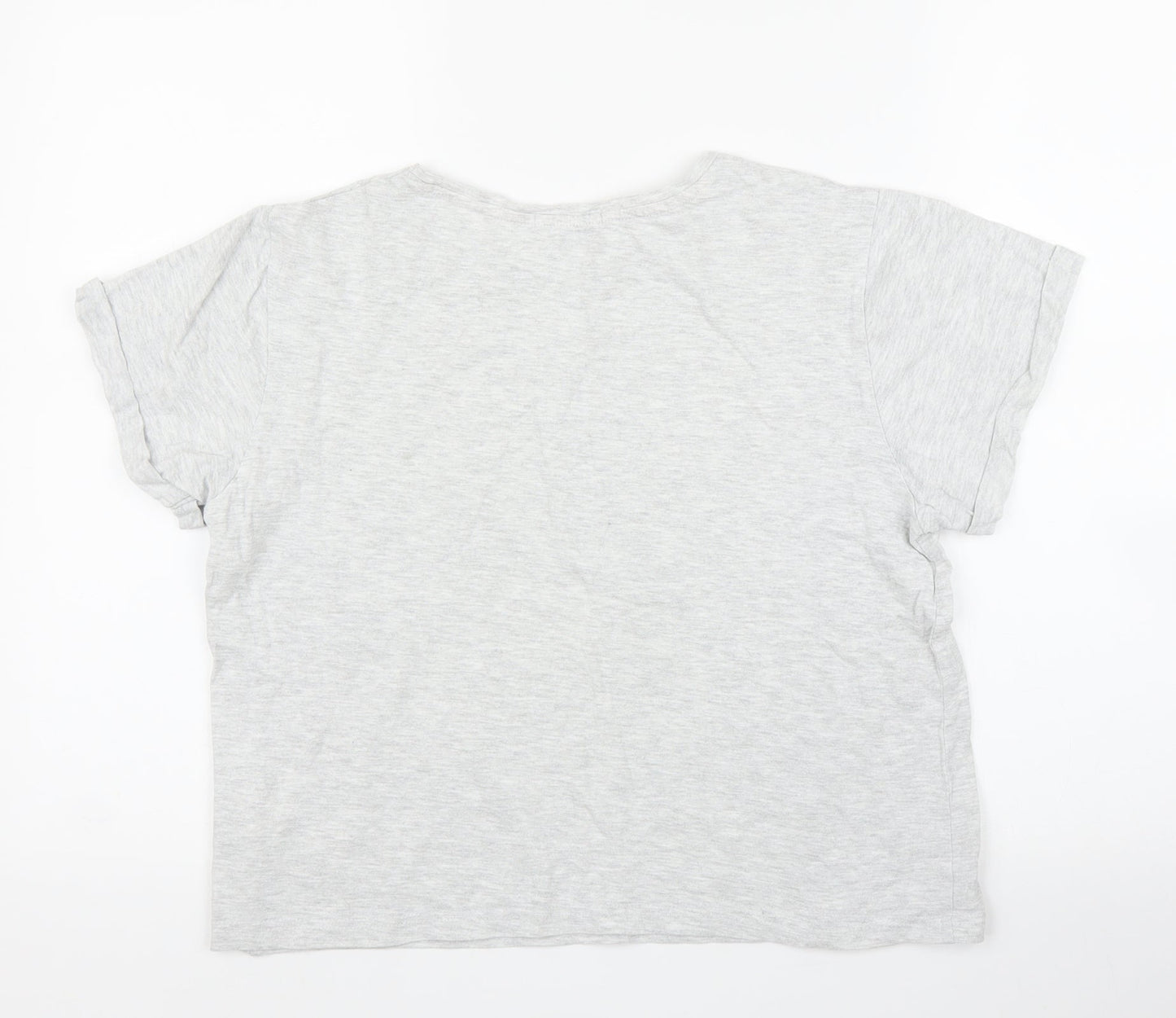 New Look Girls Grey   Basic T-Shirt Size M