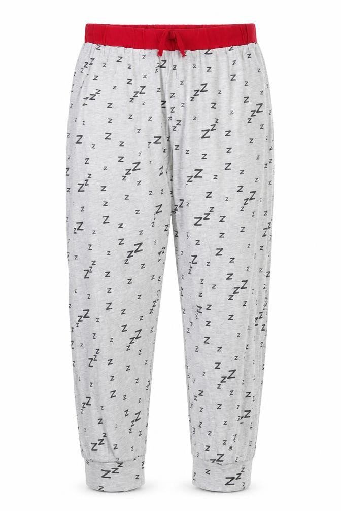 New Look Girls Grey Solid  Capri Pyjama Pants Size M