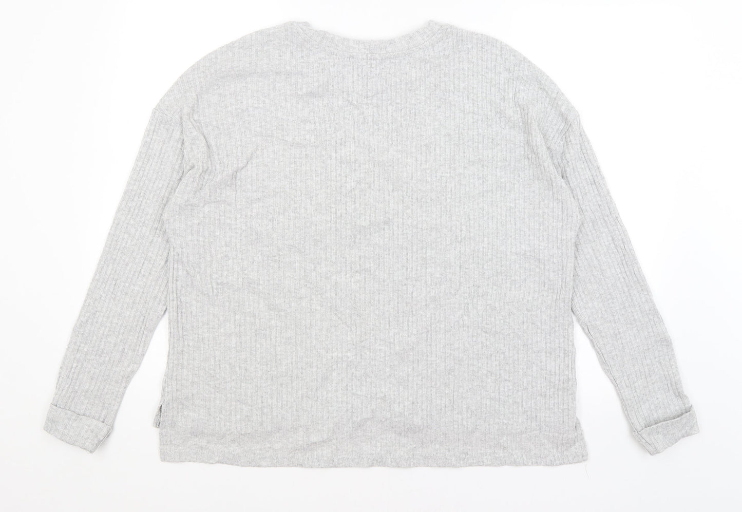 Primark Womens Grey   Pullover Jumper Size L