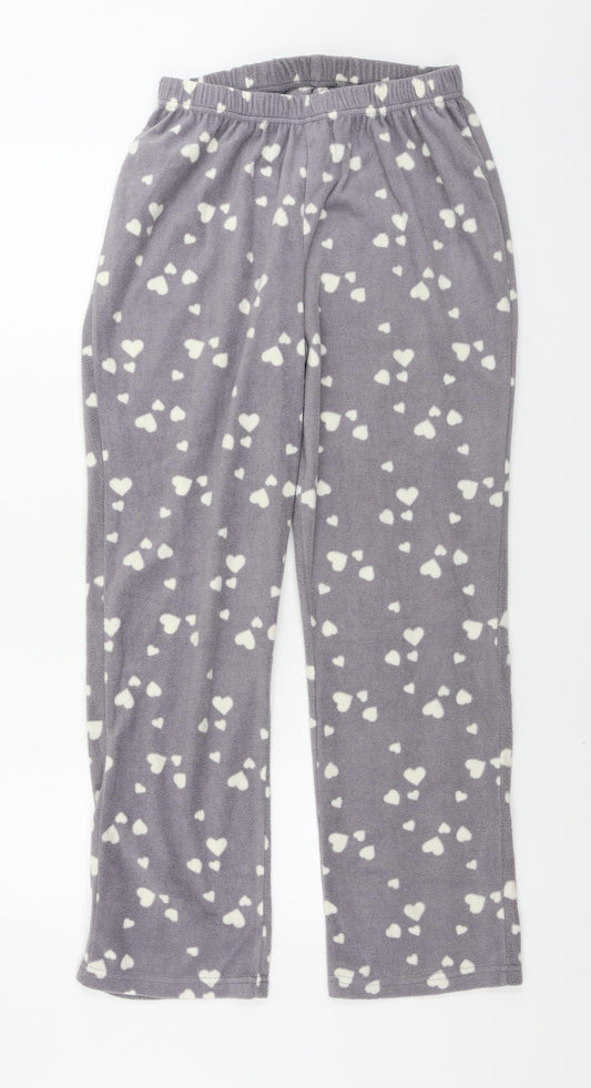 Preworn  Womens Grey   Sweatpants Trousers Size 10 L27 in