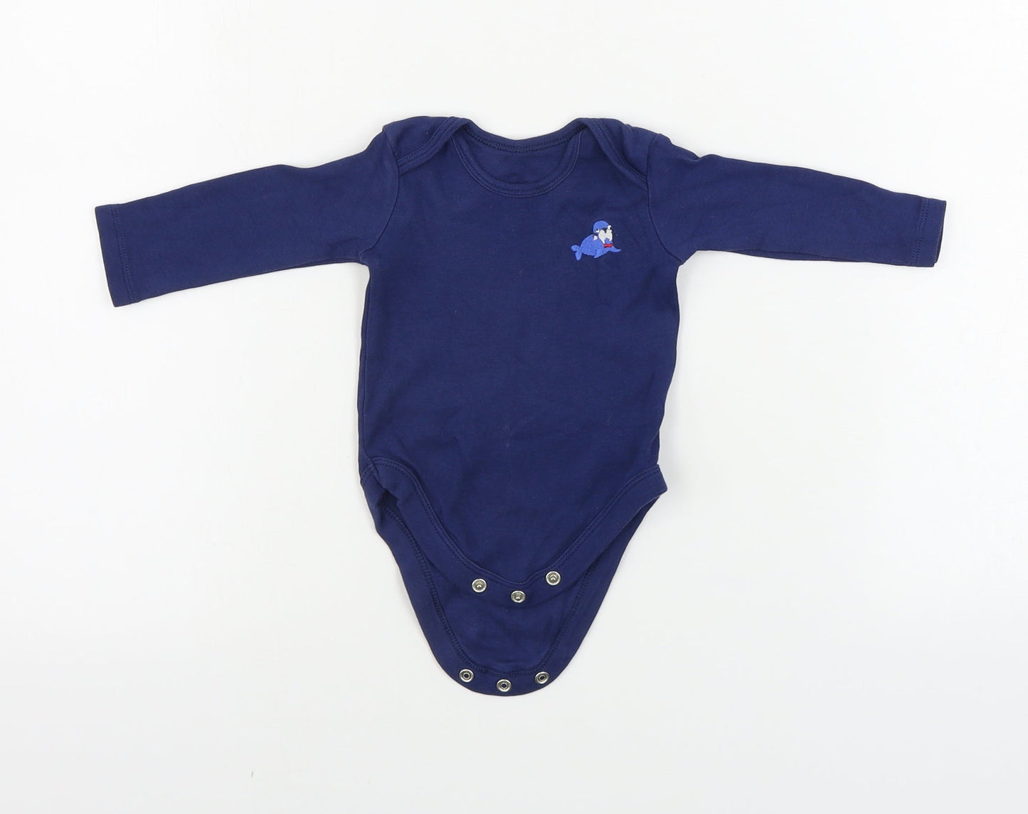 TU Boys Blue   Babygrow One-Piece Size 0-3 Months
