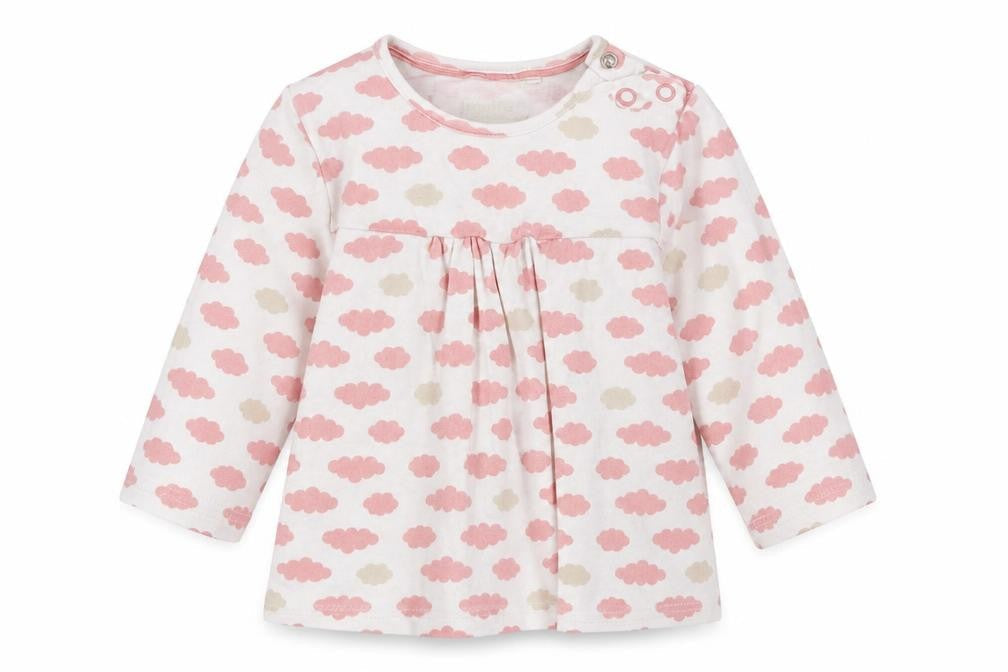 Lupilu Girls White   Basic T-Shirt Size 12-18 Months