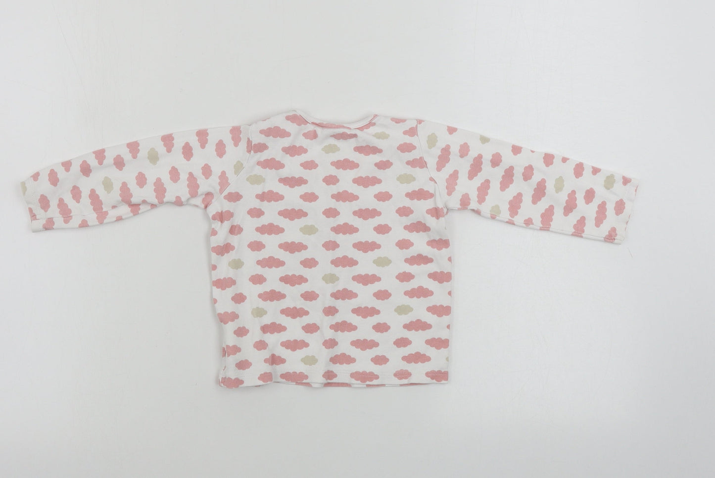 Lupilu Girls White   Basic T-Shirt Size 12-18 Months