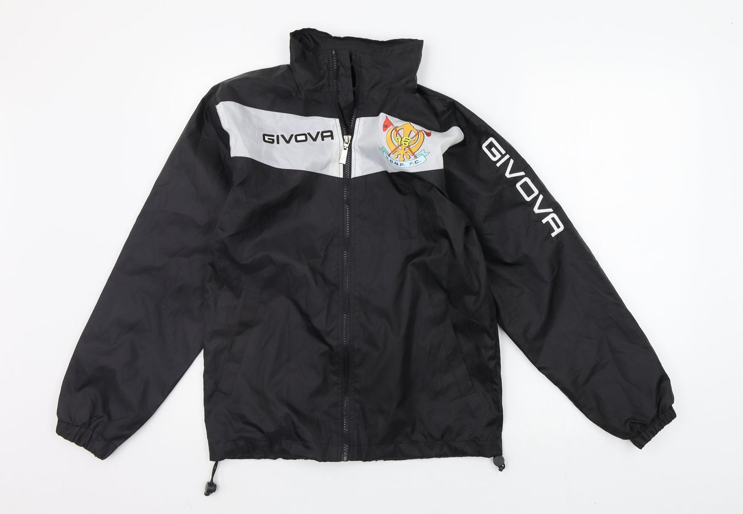 Givova Girls Black   Jacket Coat Size 2XS  - ggnp fc