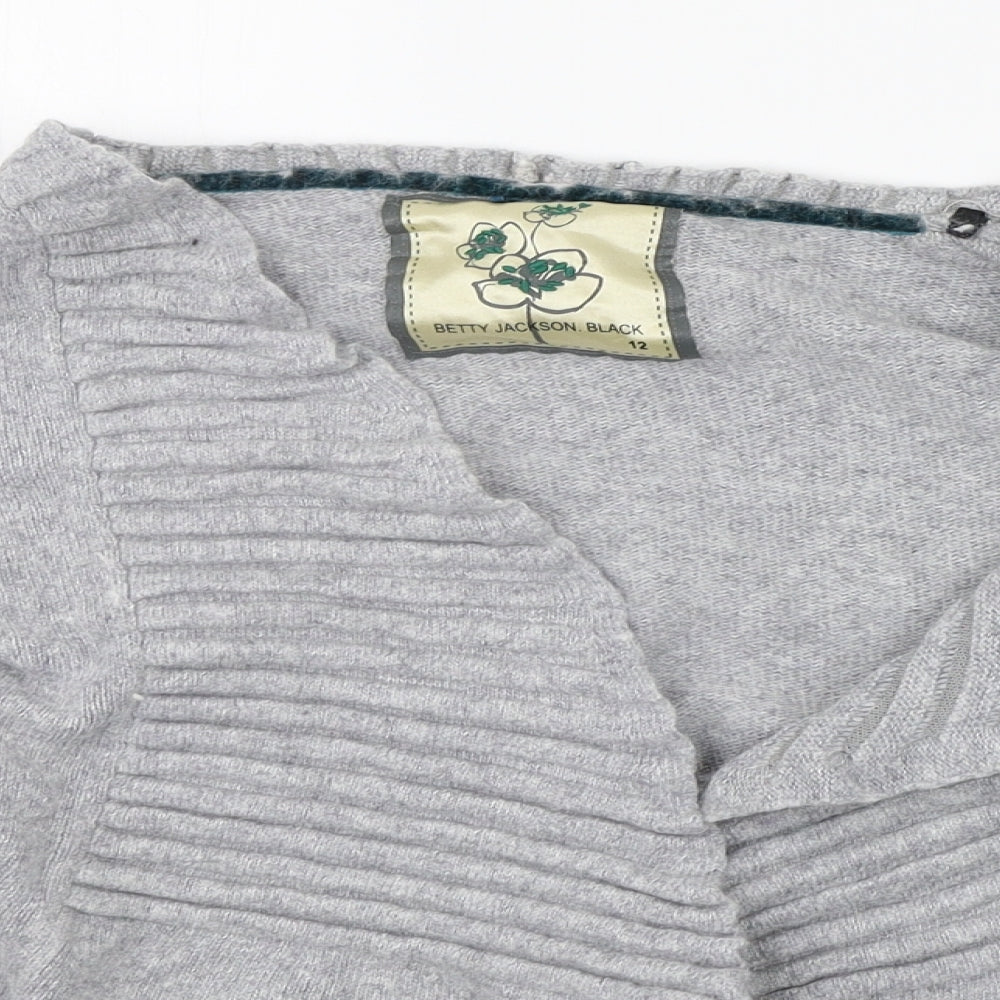 Debenhams Womens Grey   Cardigan Jumper Size 12