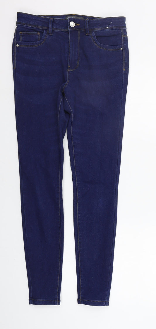 deniem & co Womens Blue   Straight Jeans Size 10 L27 in