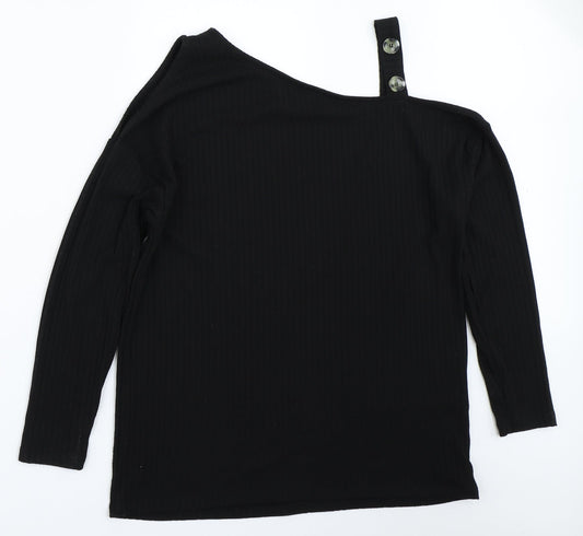 Papaya Womens Black   Pullover Jumper Size 12