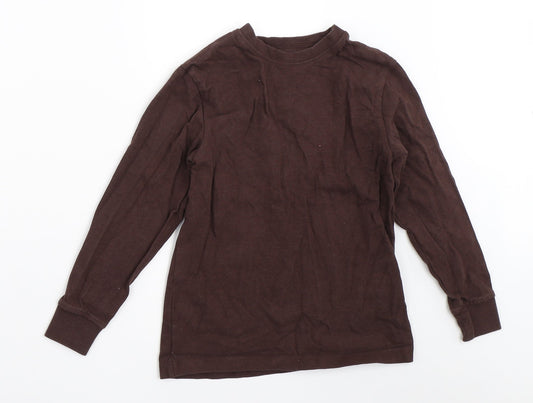NEXT Boys Brown   Pullover Sweatshirt Size 7 Years
