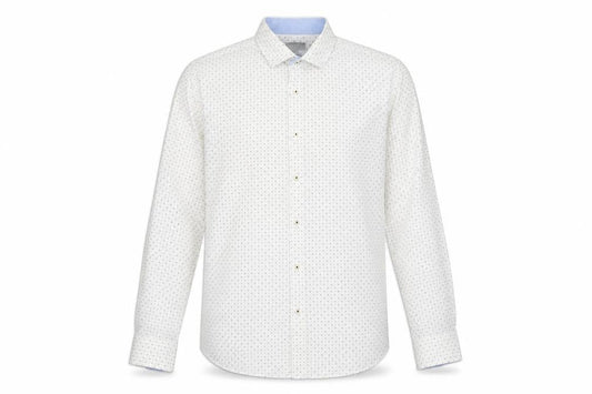 F&F Mens White    Button-Up Size 16