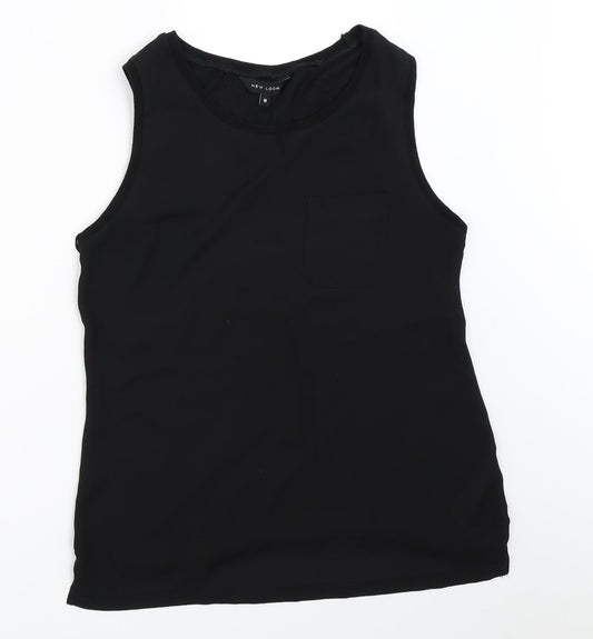 New Look Womens Black   Basic Blouse Size 10