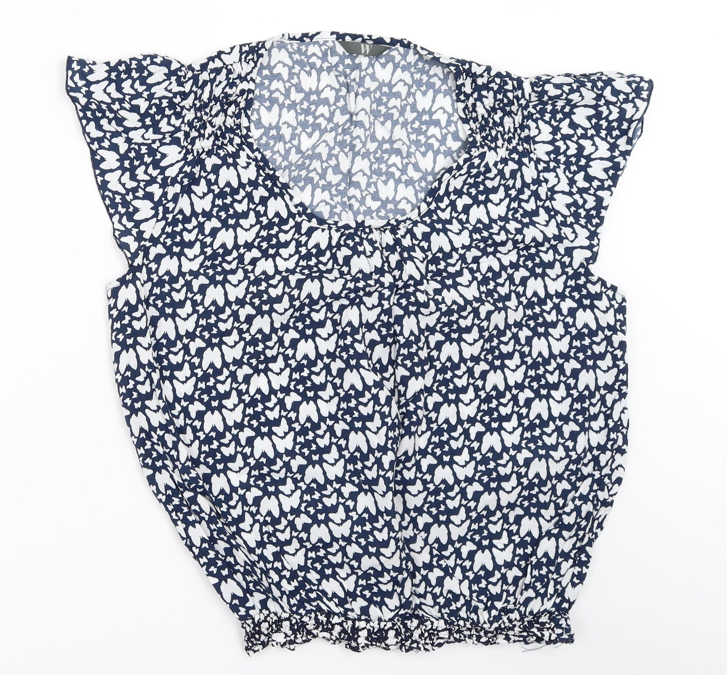 BHS Womens Blue   Basic T-Shirt Size 16