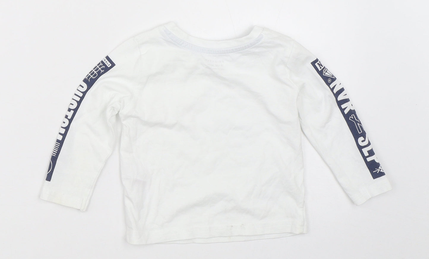 Primark Boys White   Basic T-Shirt Size 9-12 Months