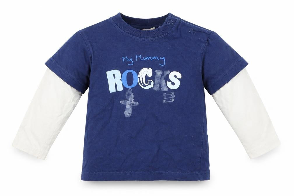 Debenhams Baby Multicoloured Geometric  Basic T-Shirt Size 12-18 Months