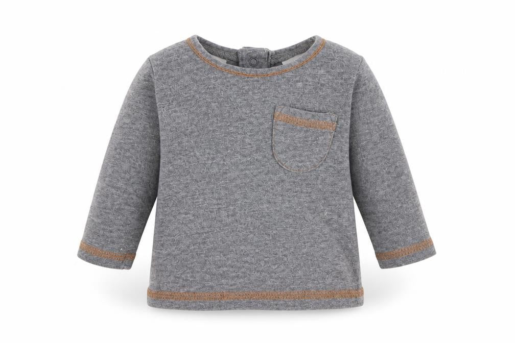 NEXT Baby Grey   Basic T-Shirt Size 0-3 Months