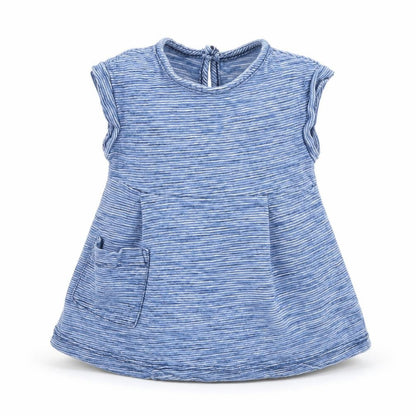 Front view of Next girls’ blue basic casual, size 3-6, months