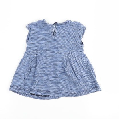 Back view of Next girls’ blue basic casual, size 3-6, months