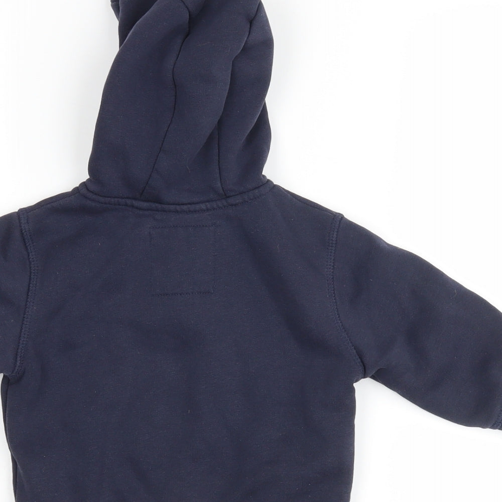 NEXT Boys Blue   Full Zip Jumper Size 3-6 Months