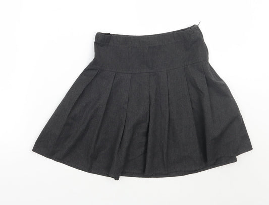 NEXT Girls Grey   A-Line Skirt Size 8 Years