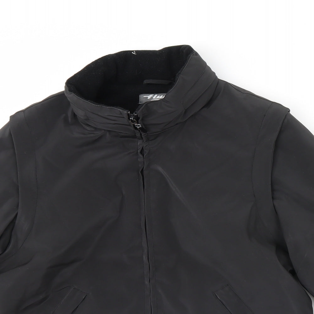 Fluid Womens Black   Jacket  Size 10