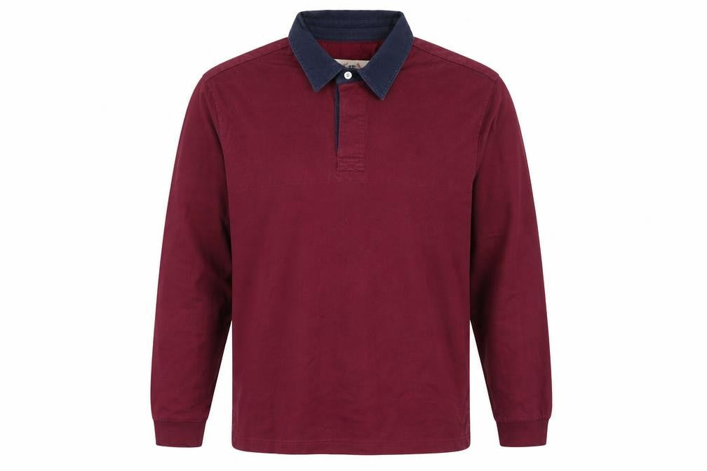 m&s Mens Red   Henley Jumper Size M