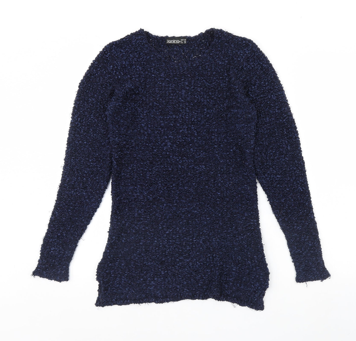Janina Womens Blue   Pullover Jumper Size 8