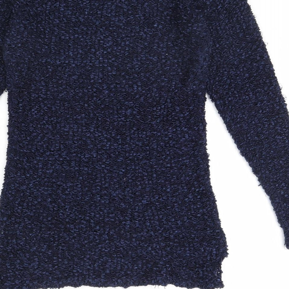 Janina Womens Blue   Pullover Jumper Size 8