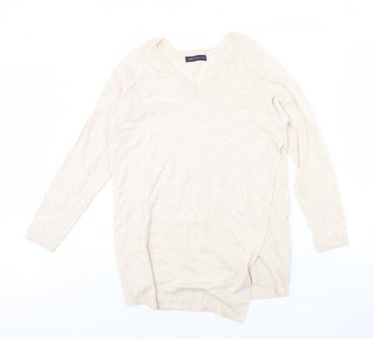 M&S Womens Beige   Pullover Jumper Size 14