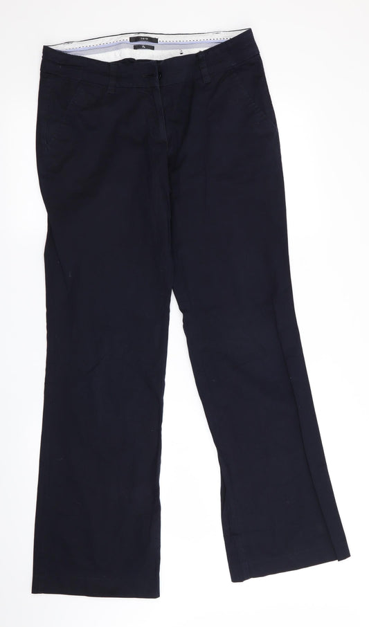 Zero Womens Blue   Trousers  Size 8 L31 in