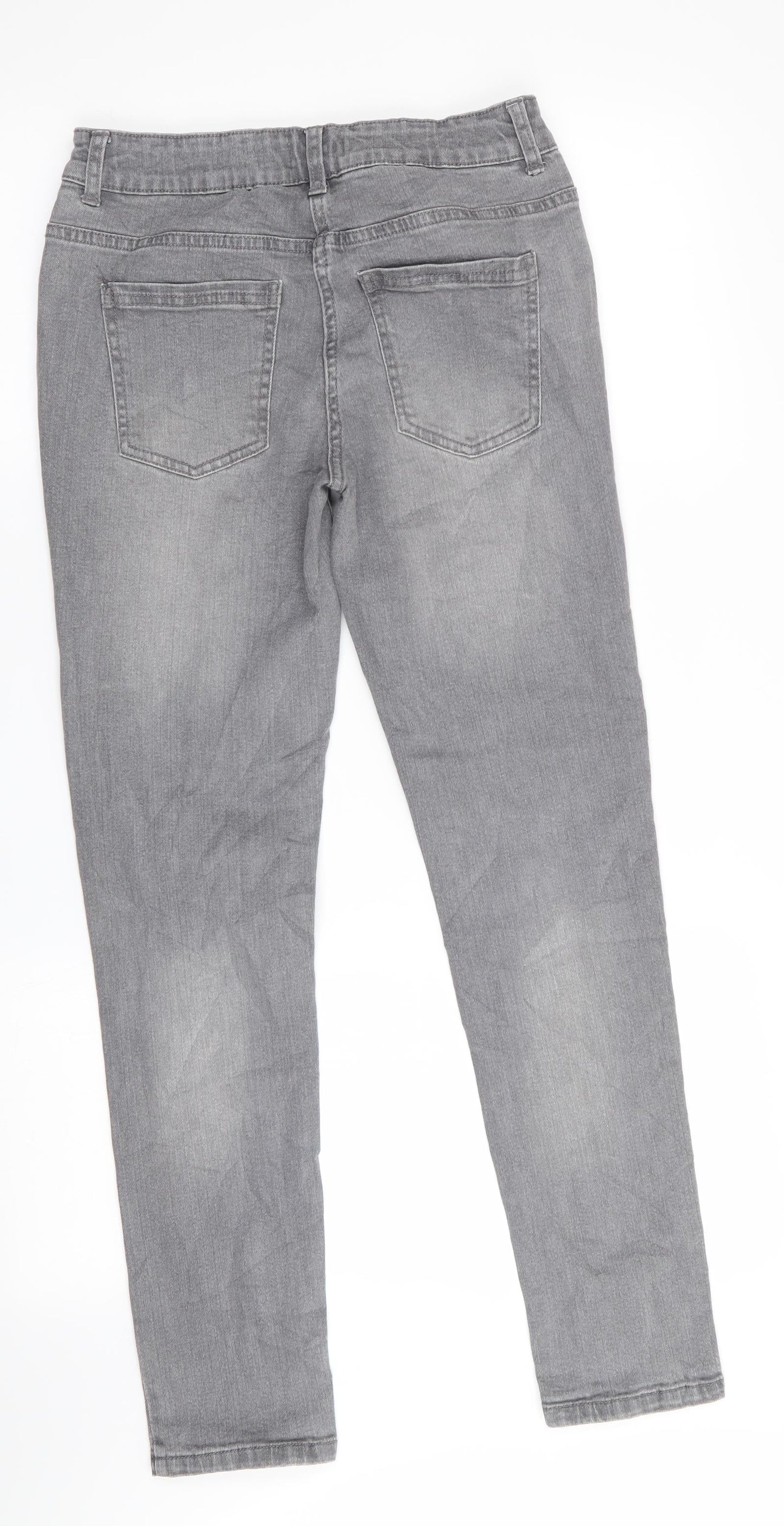 Young Style Girls Grey   Skinny Jeans Size 13-14 Years